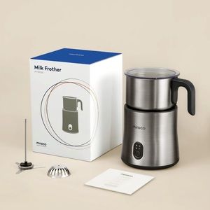 Miroco Detachable Milk Frother, 4 in 1 Automatic Stainless Steel Model: MI-MF005